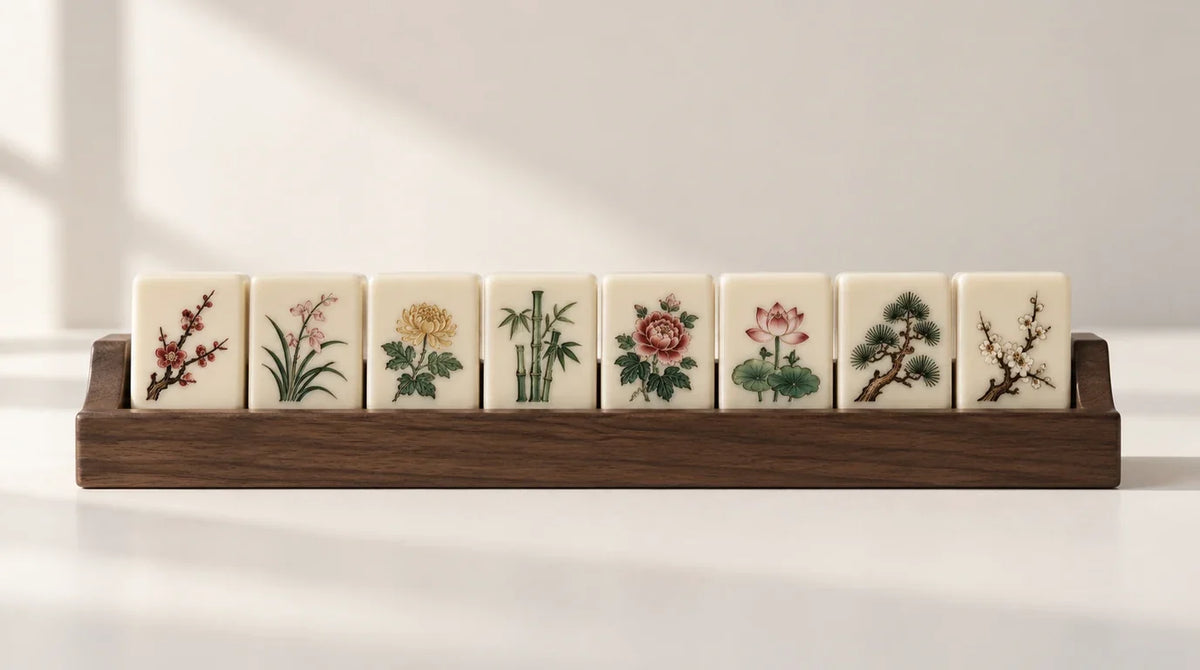 Mahjong Flower Tiles: Seasons, Numbers and Scoring