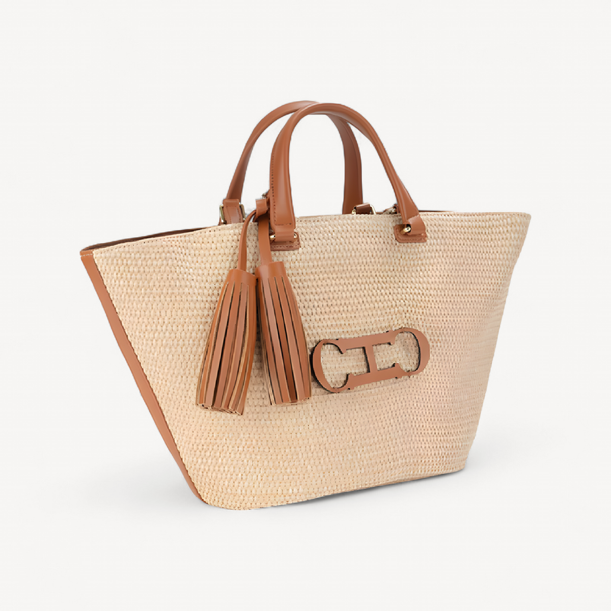 Mahjong straw bag (2 of 12)