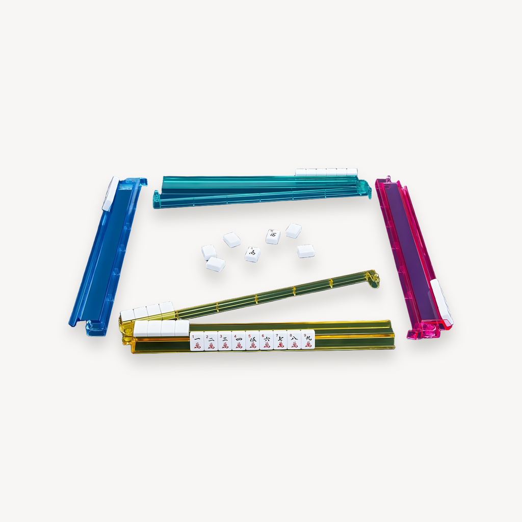 Mahjong rack storage organizer in acrylic (1 of 8)