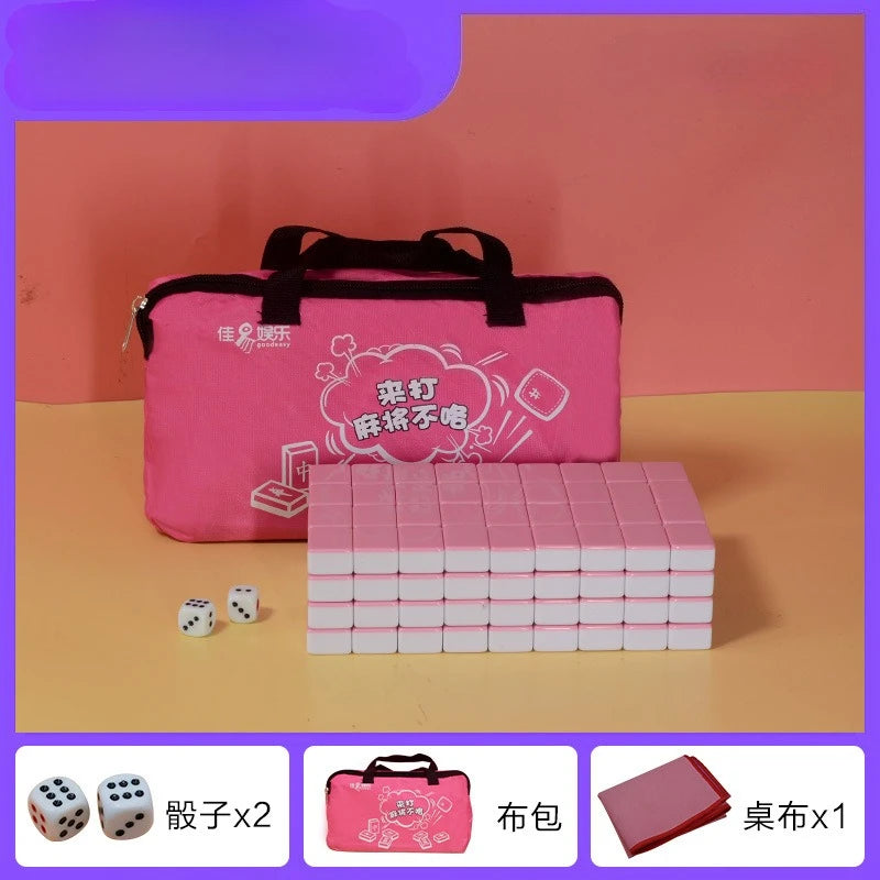 Mahjong set with handbag, 144 tiles (7 of 14)