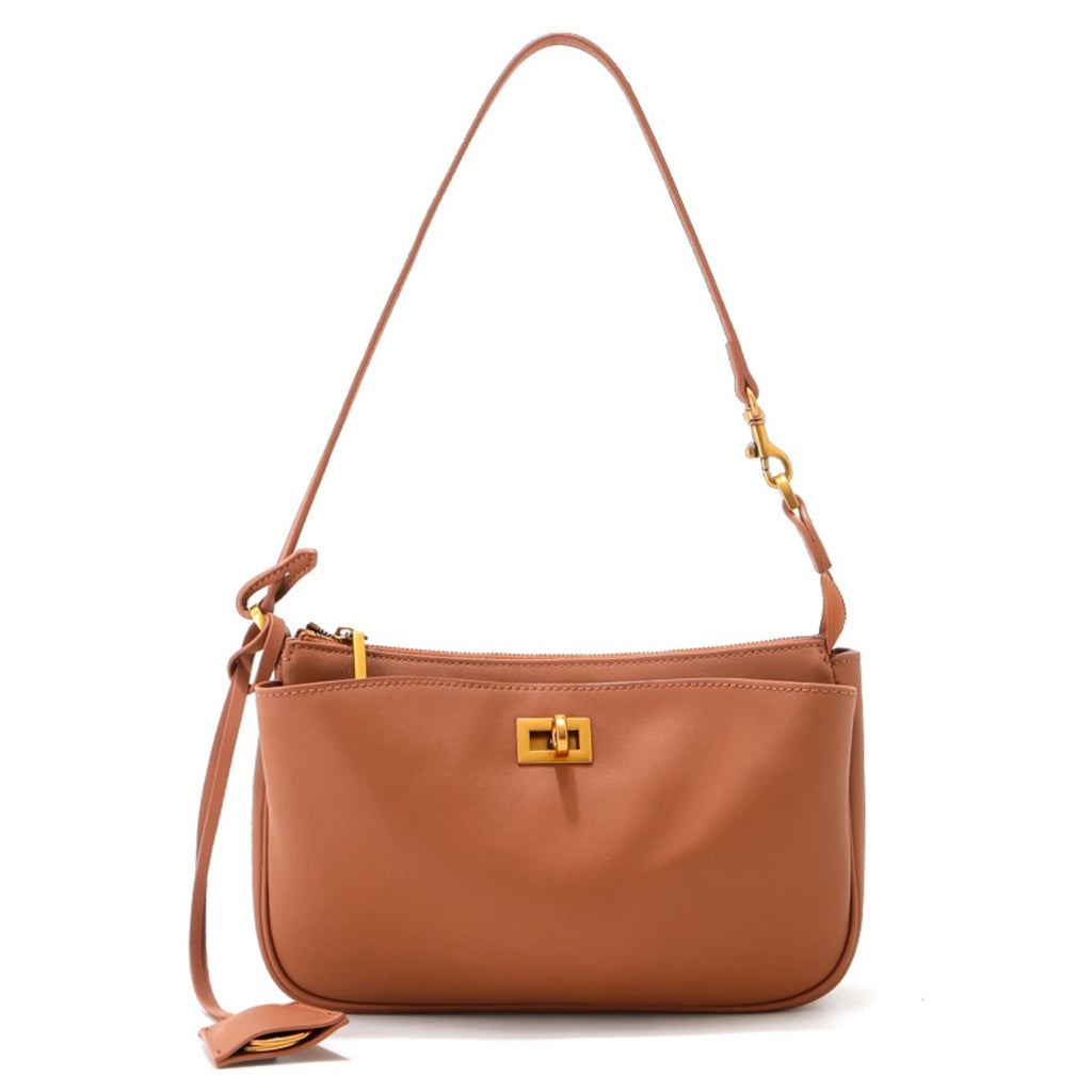 Mahjong leather underarm bag in cowhide (13 of 14)