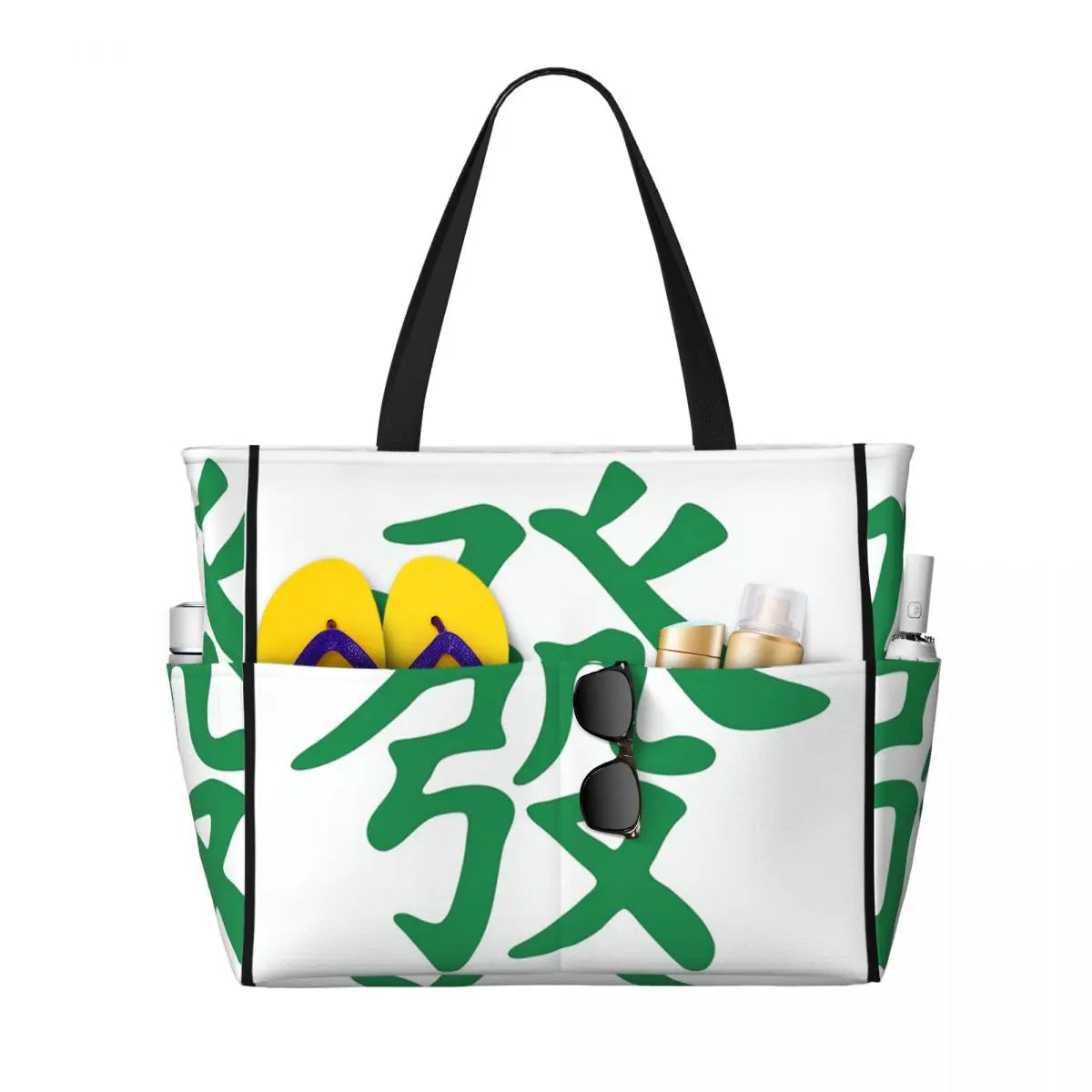 Mahjong tote bag in polyester (1 of 16)