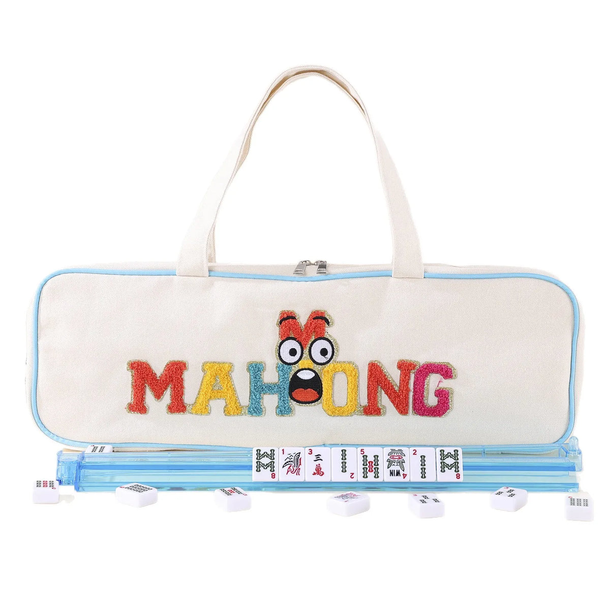 Mahjong tile carrying bag in waterproof canvas (11 of 13)
