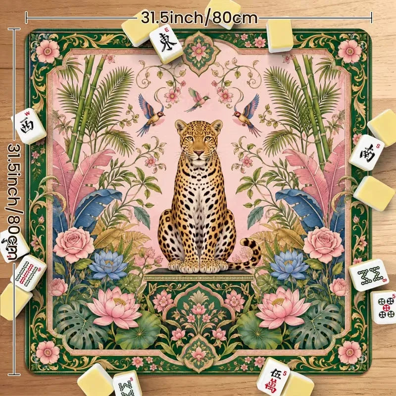 Savanna - Leopard Mahjong Mat — archived original 1