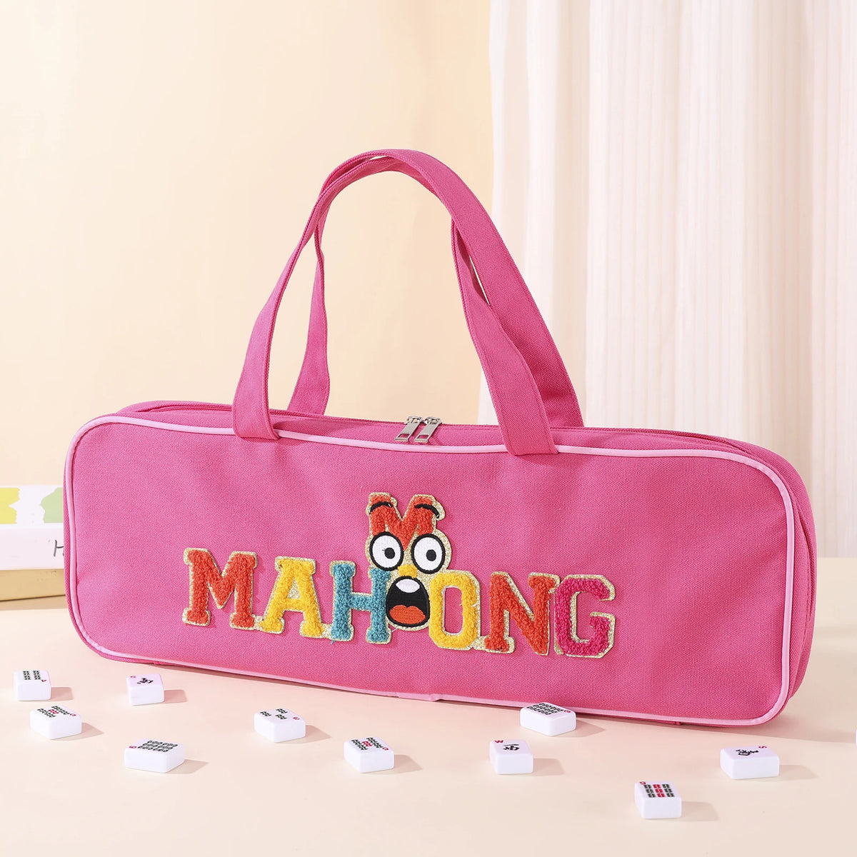 Mahjong tile carrying bag in waterproof canvas (12 of 13)