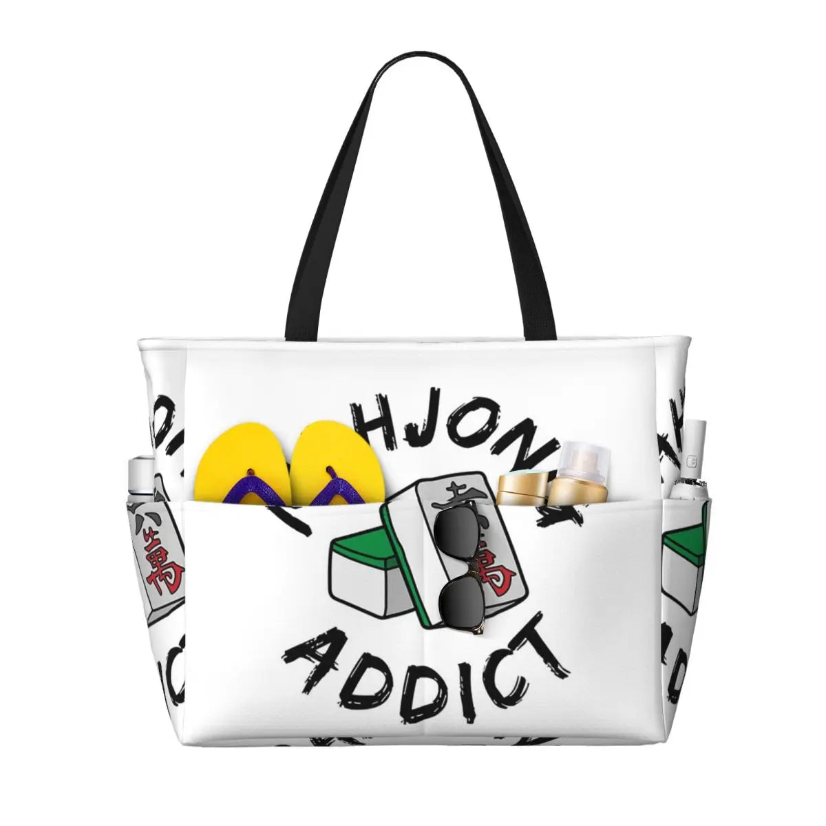 Mahjong tote bag in polyester (12 of 16)