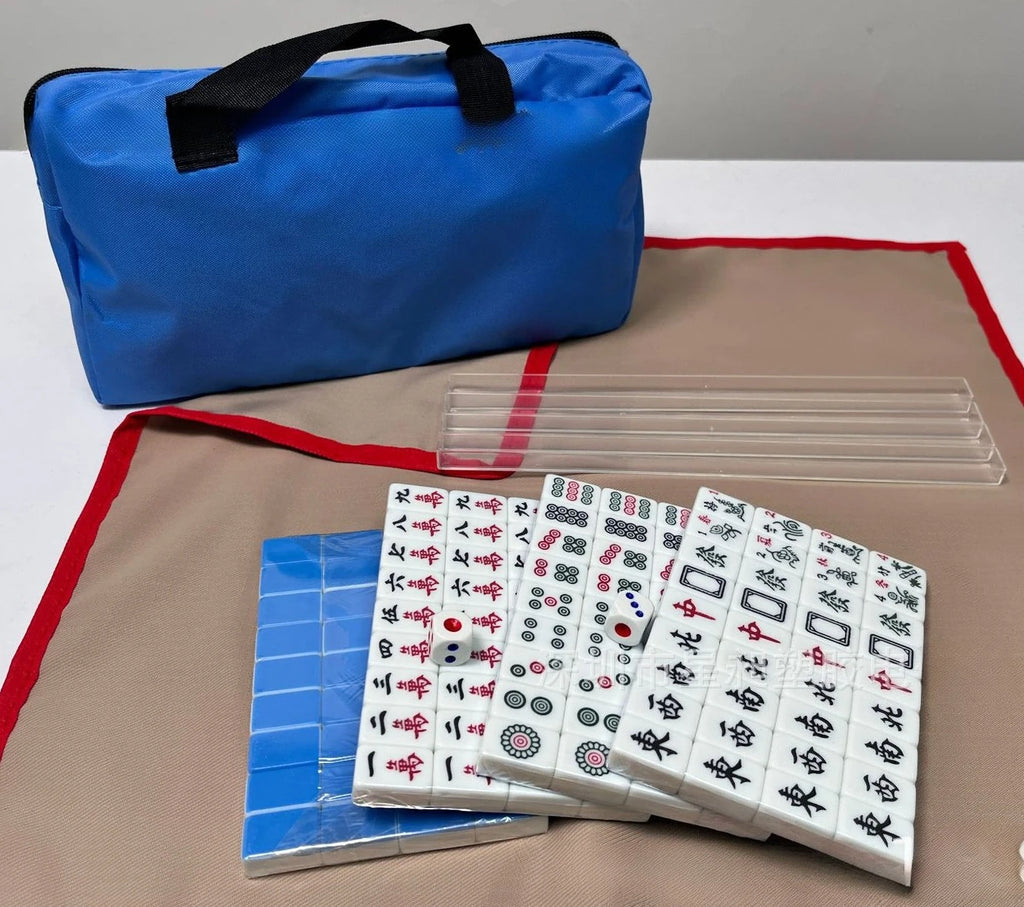 Mahjong set with handbag, 144 tiles (12 of 14)