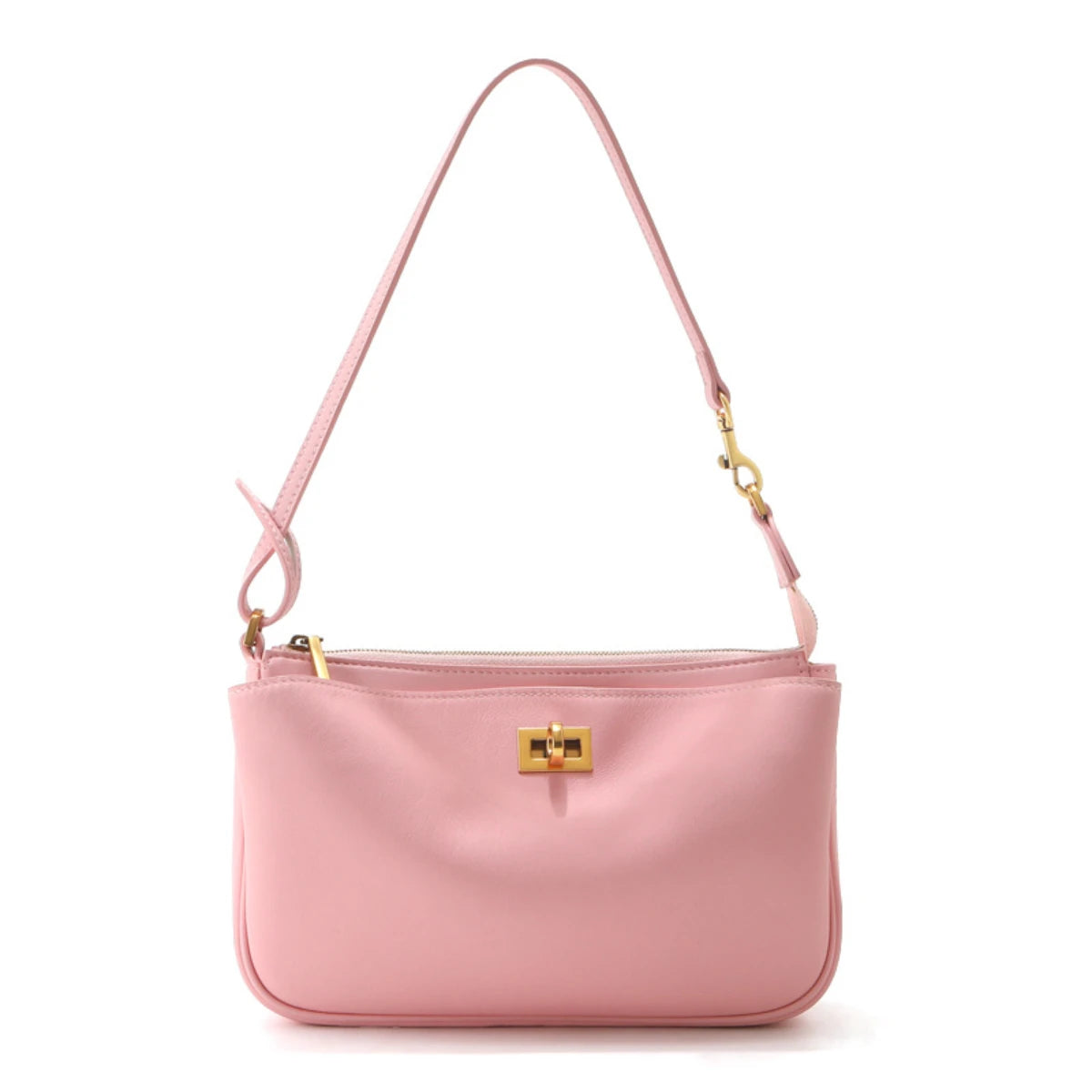Mahjong leather underarm bag in cowhide (10 of 14)