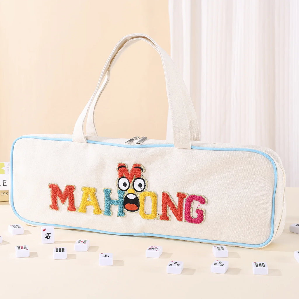 Mahjong tile carrying bag in waterproof canvas (13 of 13)