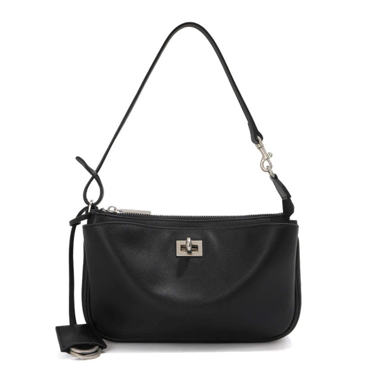 Mahjong leather underarm bag in cowhide (14 of 14)