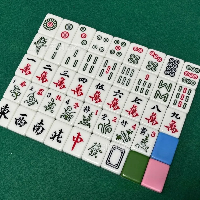 Mahjong set with handbag, 144 tiles (8 of 14)