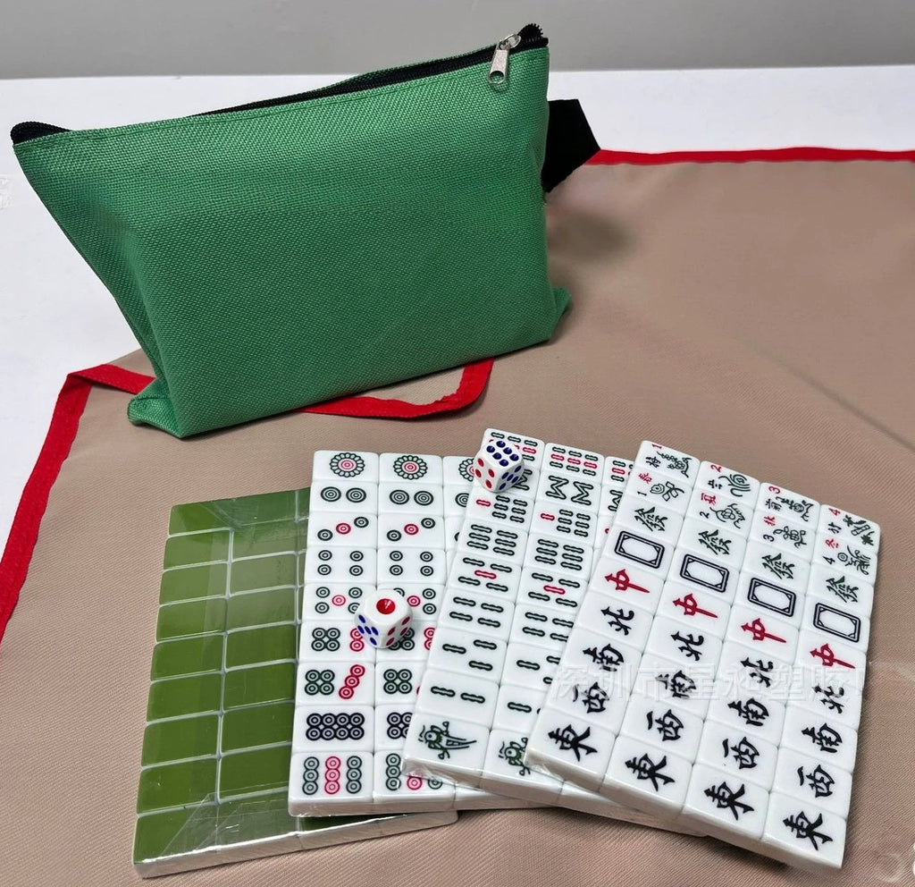 Mahjong set with handbag, 144 tiles (10 of 14)