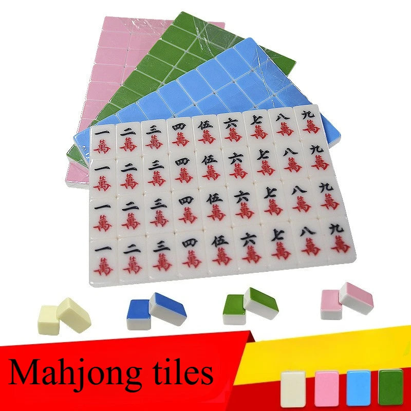 Mahjong set with handbag, 144 tiles (4 of 14)