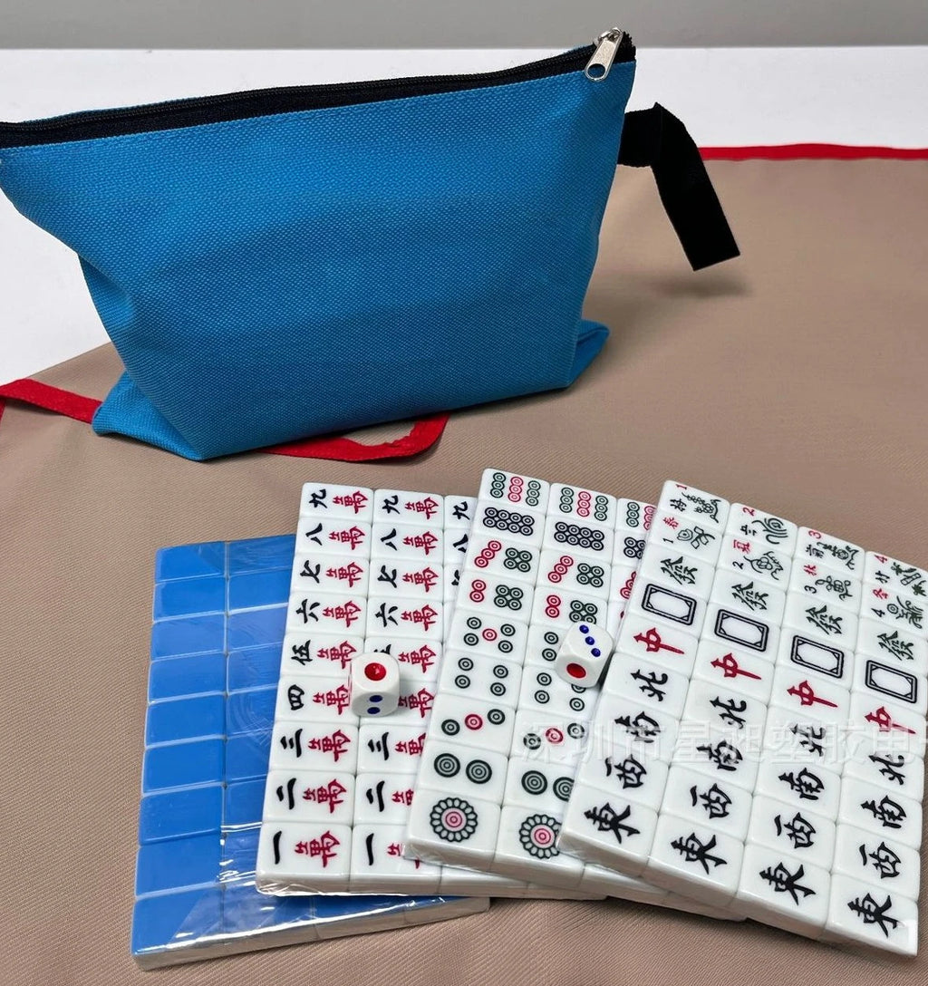 Mahjong set with handbag, 144 tiles (13 of 14)