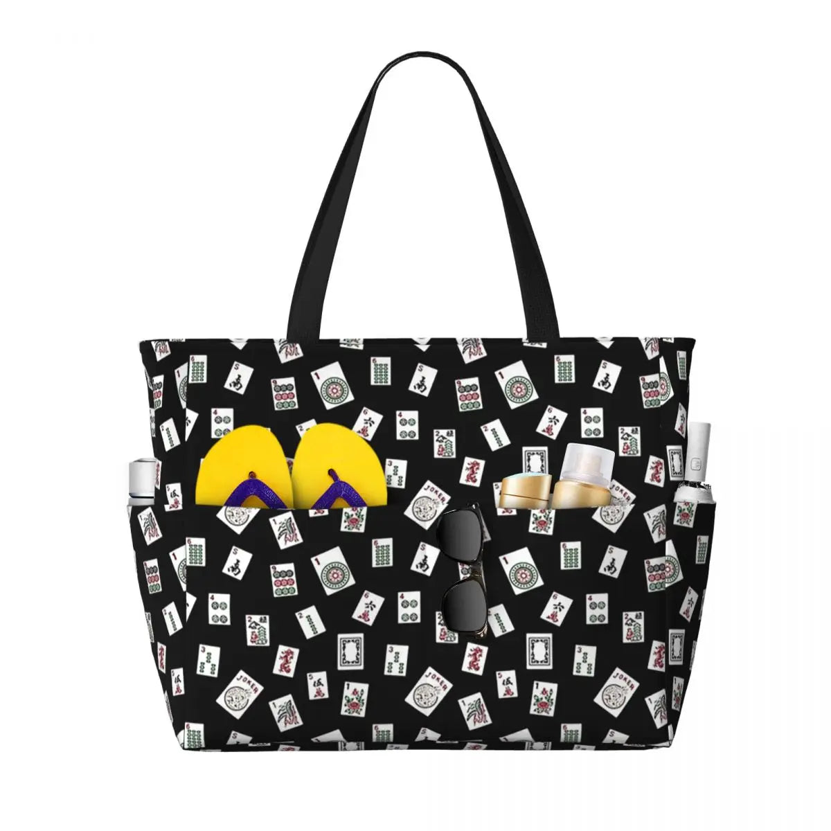 Mahjong tote bag in polyester (11 of 16)