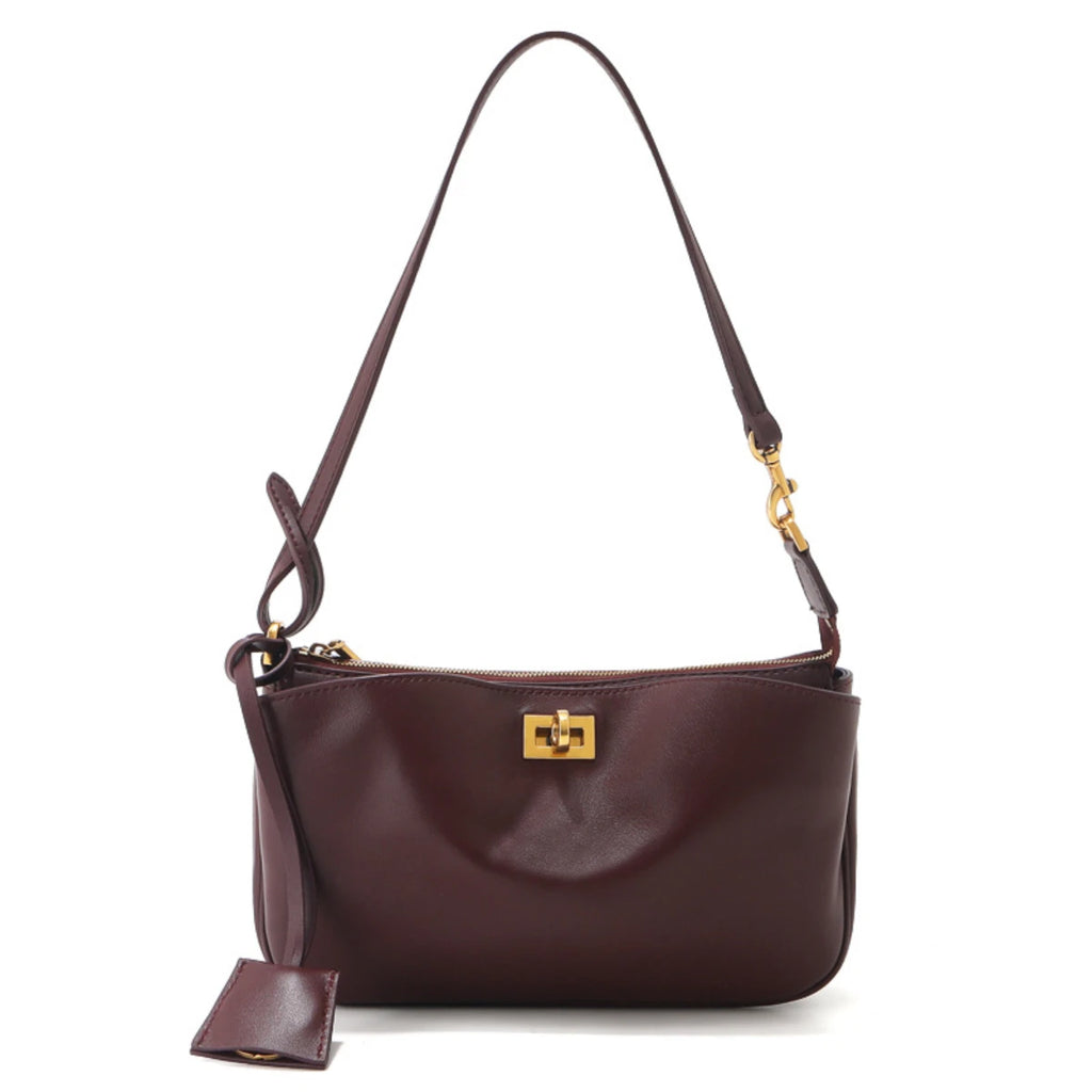 Mahjong leather underarm bag in cowhide (12 of 14)