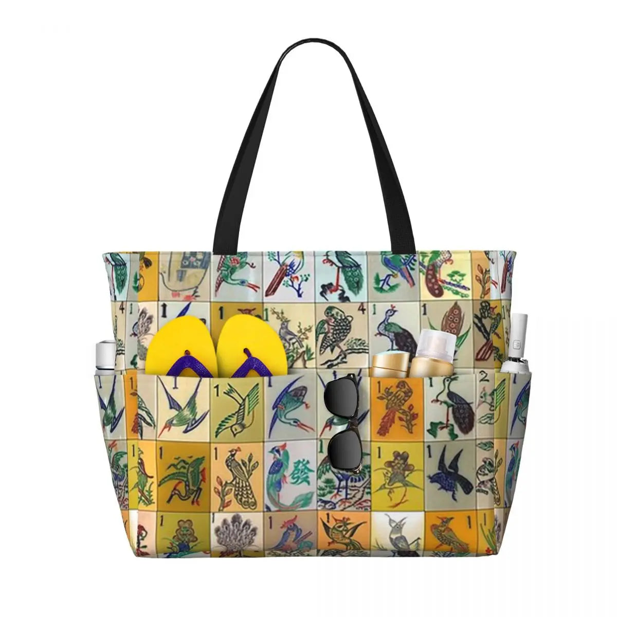 Mahjong tote bag in polyester (13 of 16)