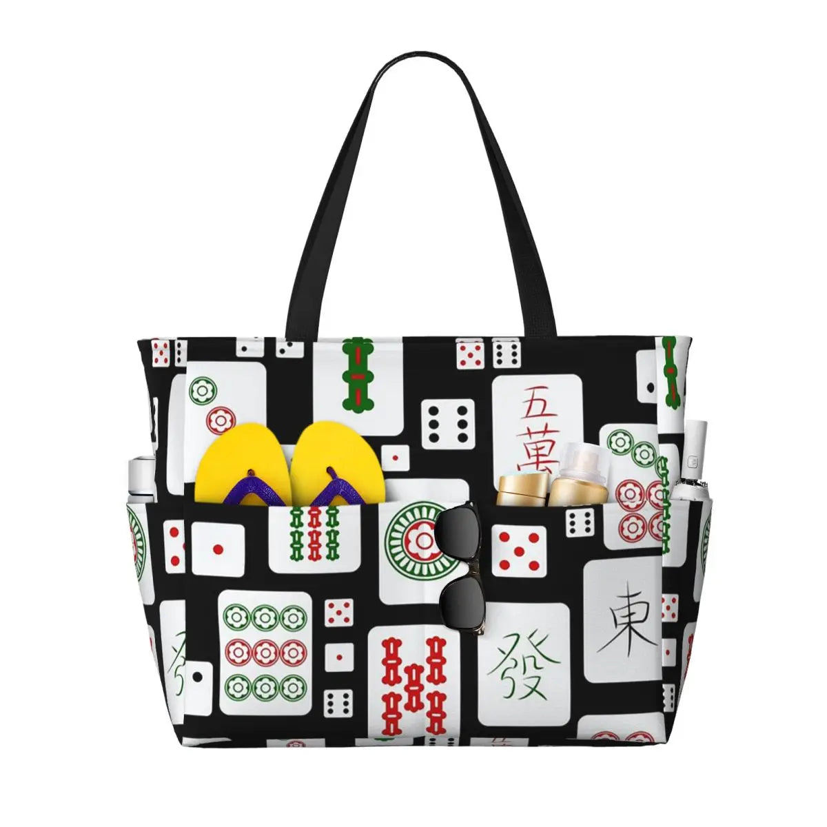 Mahjong tote bag in polyester (16 of 16)