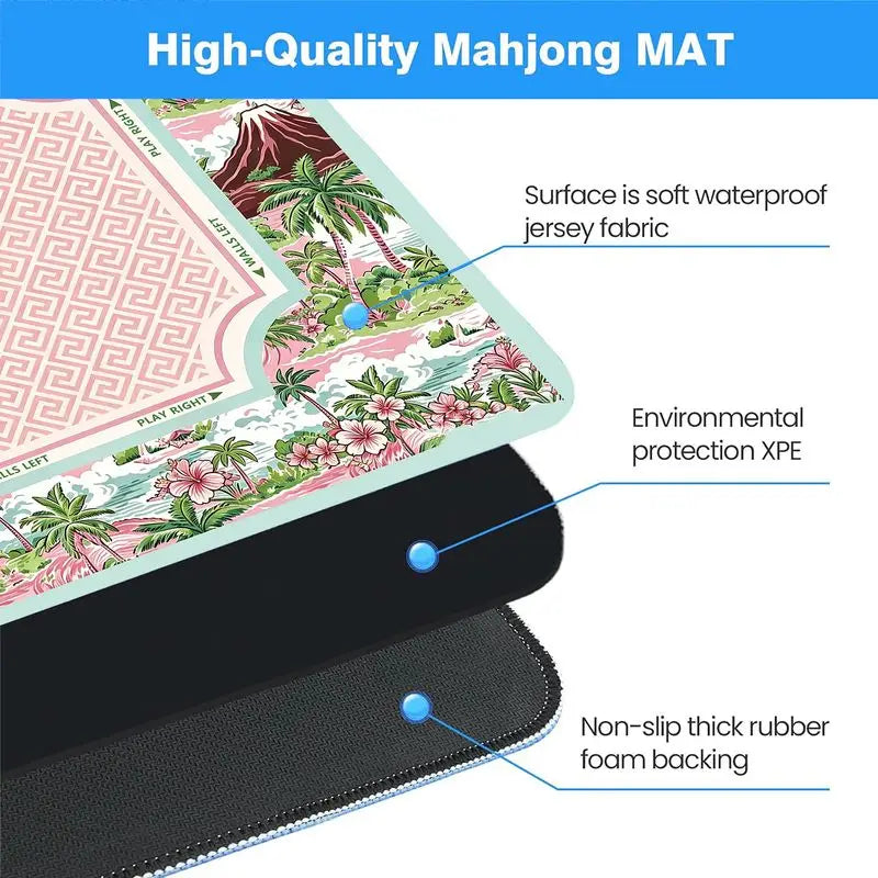 Haleakala - Hawaiian Volcano Mahjong Mat — archived original 4