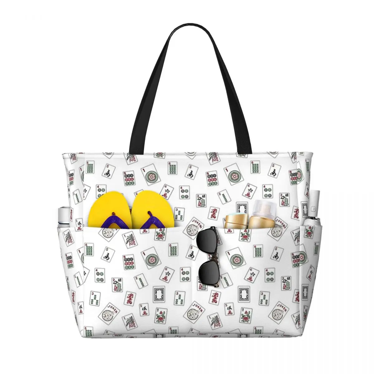 Mahjong tote bag in polyester (8 of 16)