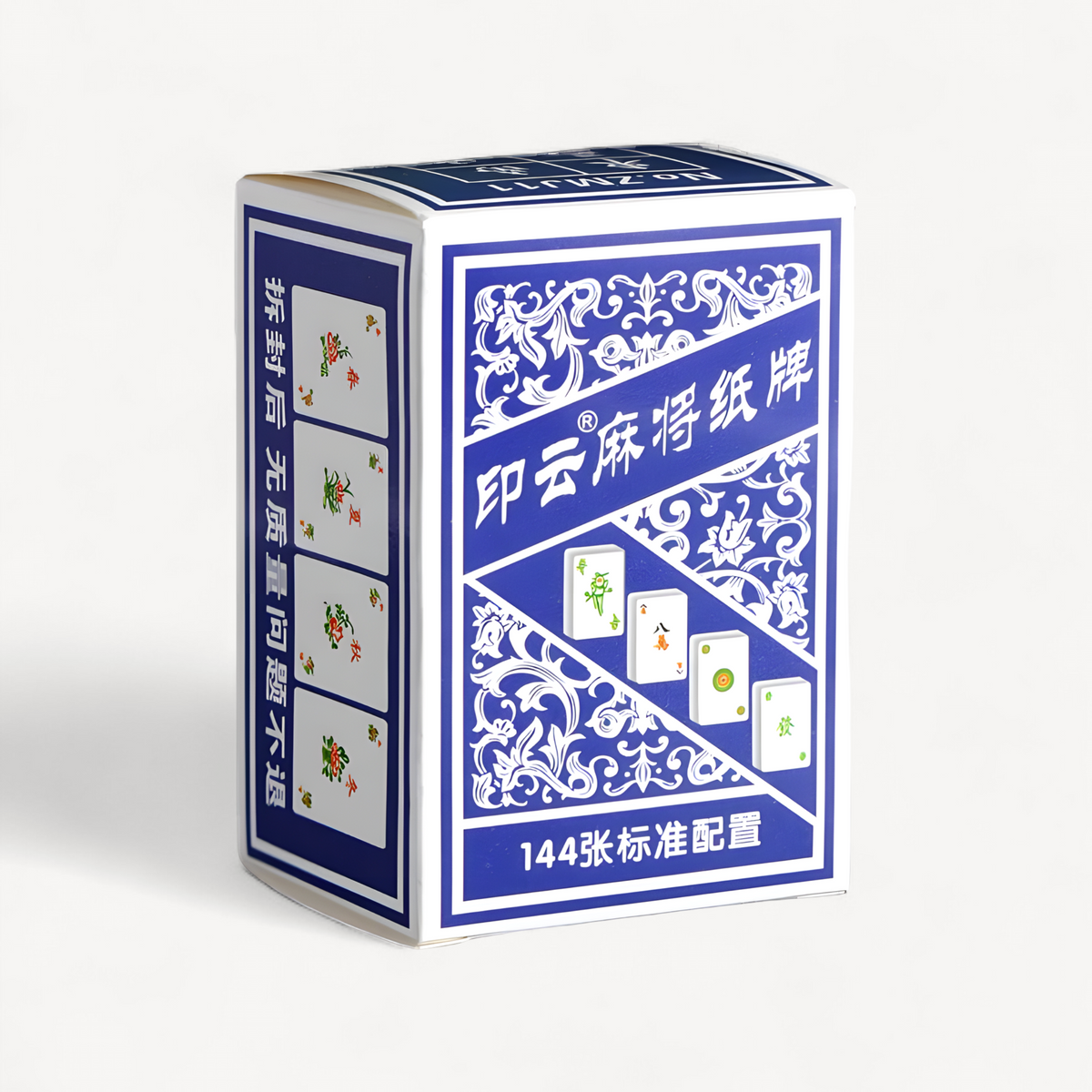 Blue and white mahjong cards, 144 tiles (3 of 11)