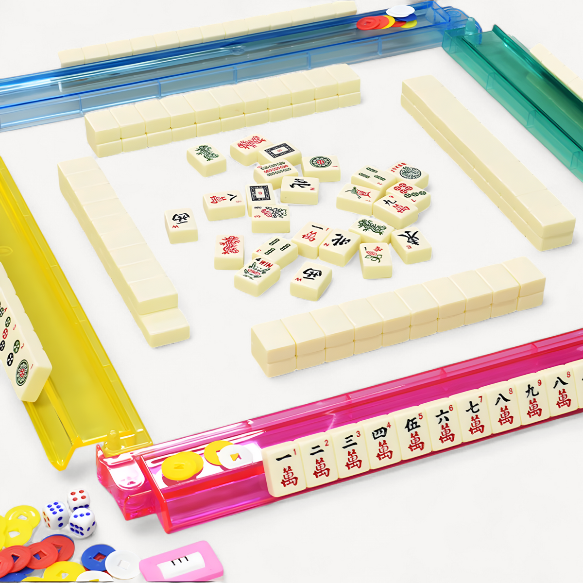 American mahjong set 166 tiles in melamine (2 of 12)