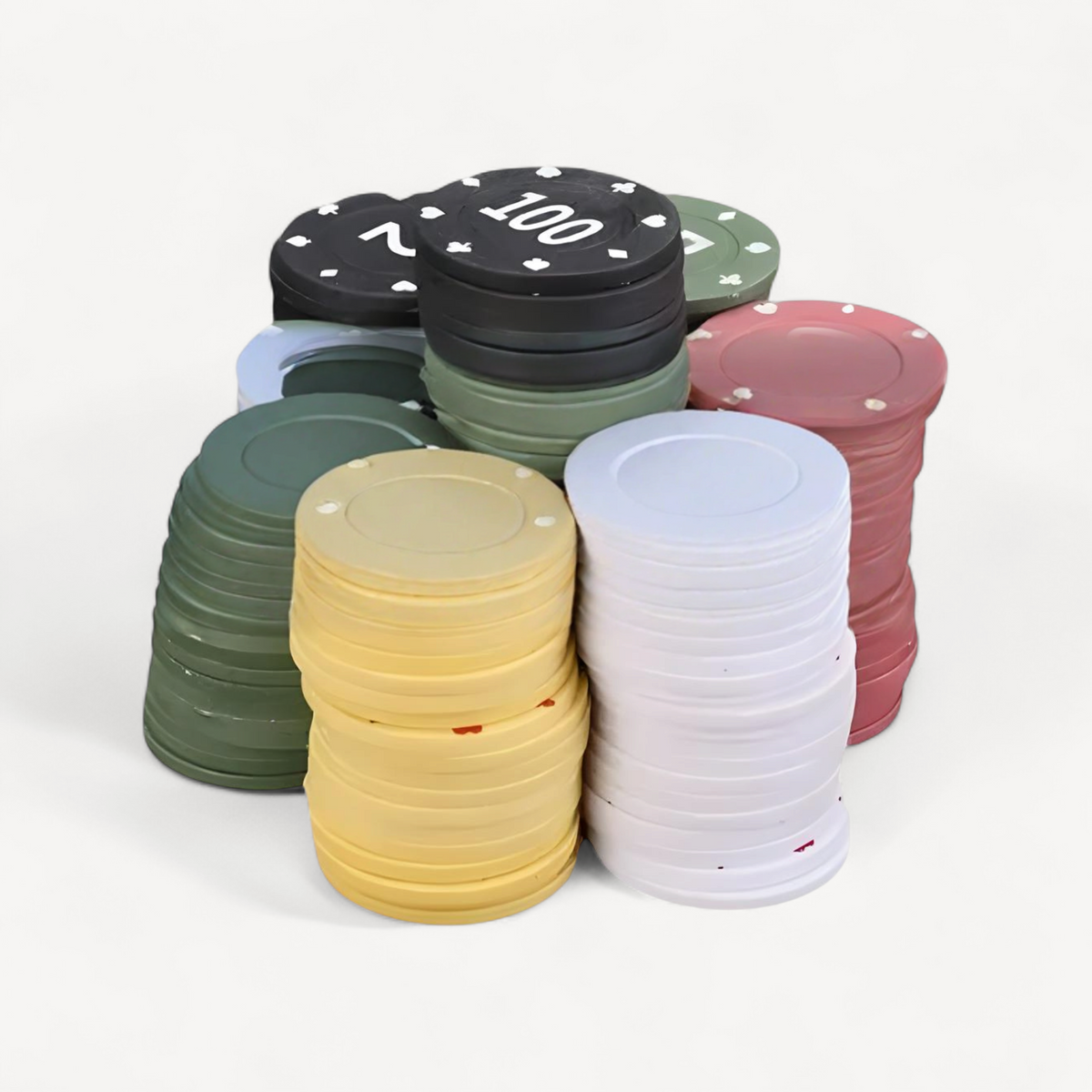 Mahjong scoring coins (1 of 18)