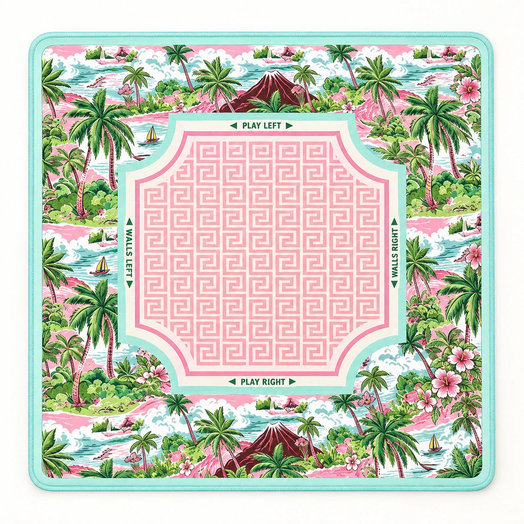 Haleakala Hawaiian volcano American mahjong mat packshot