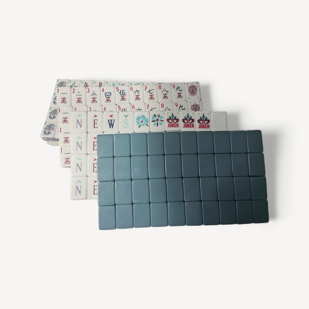 Portable acrylic mahjong set, 160 tiles (2 of 20)