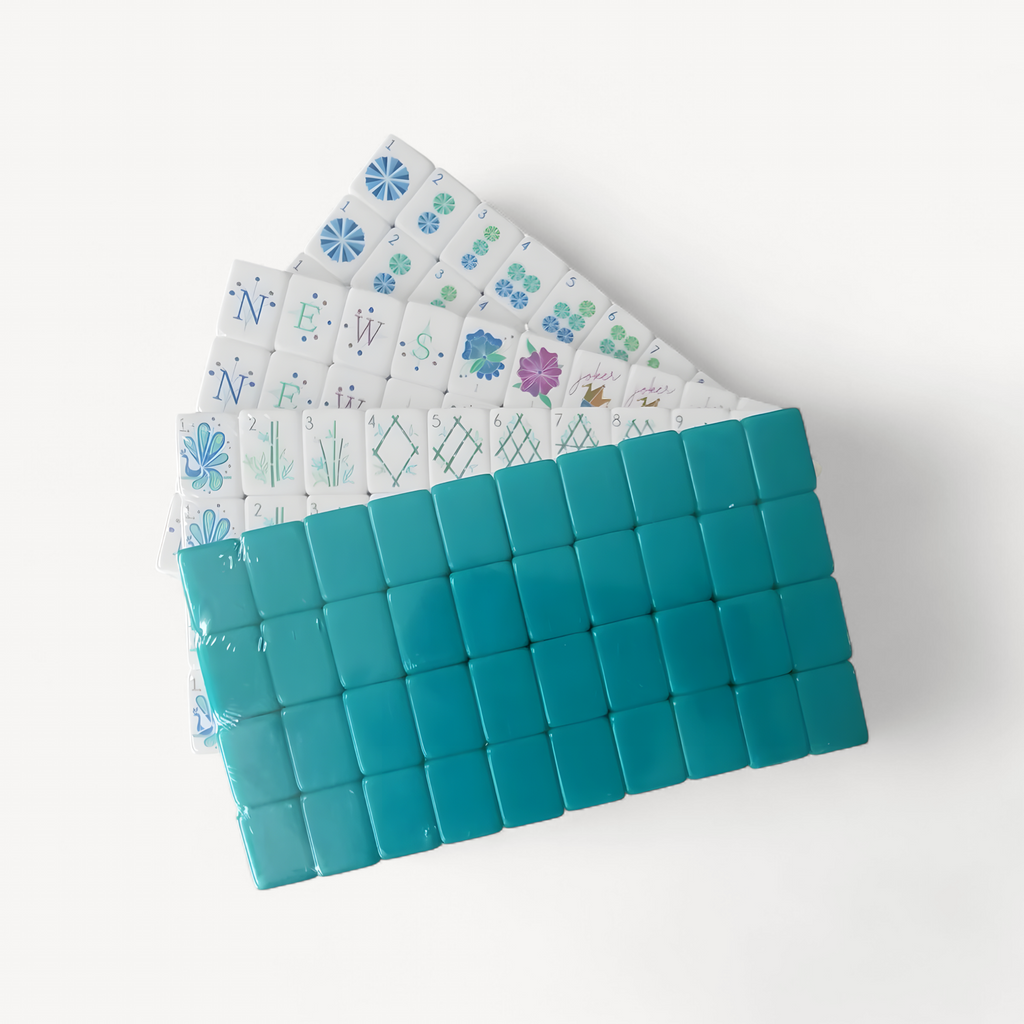Portable acrylic mahjong set, 160 tiles (3 of 20)