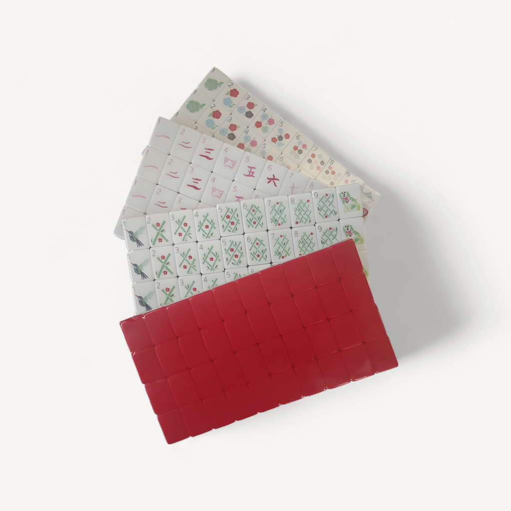 Portable acrylic mahjong set, 160 tiles (5 of 20)