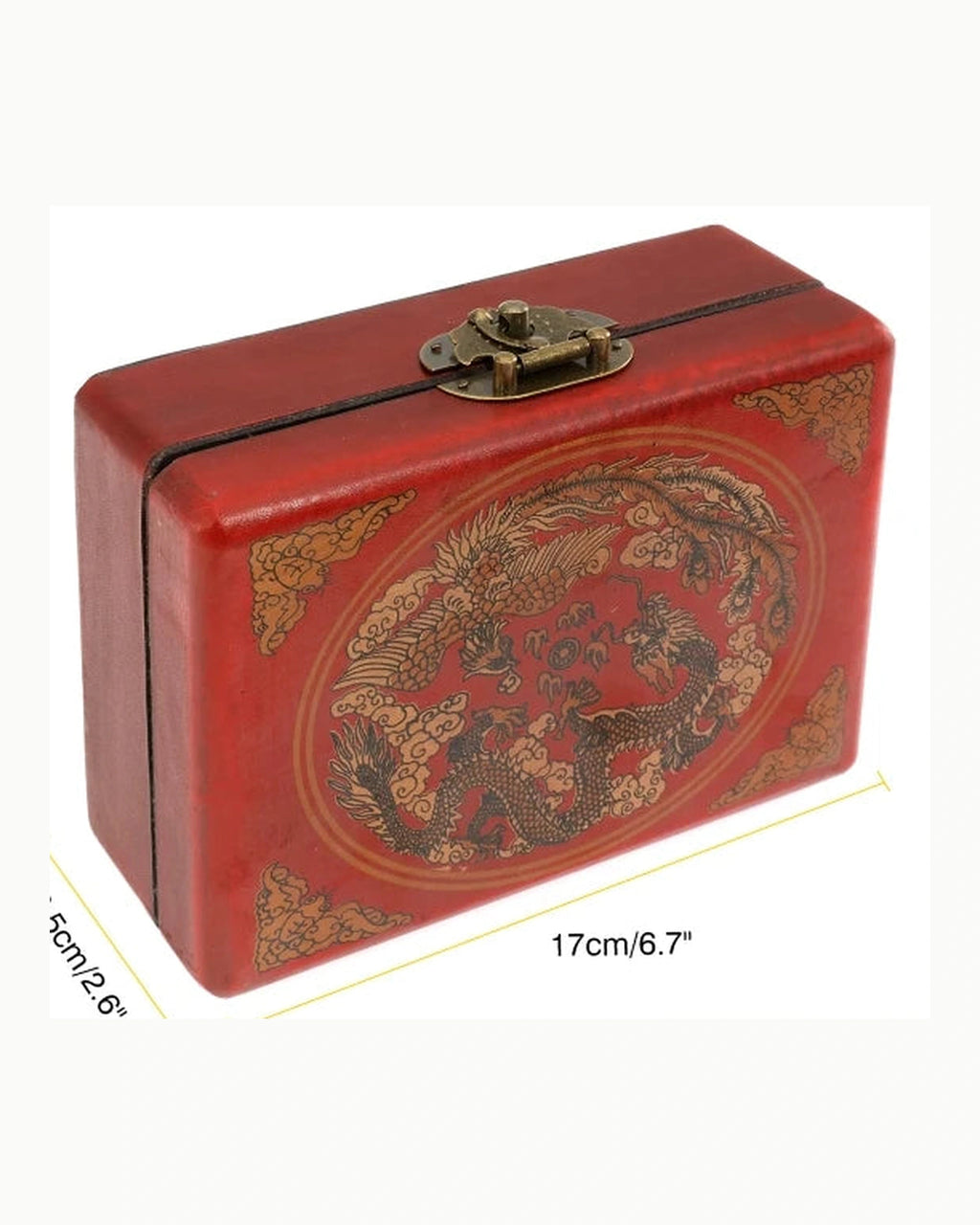 Mahjong Set with Antique Box - Ginger — Case