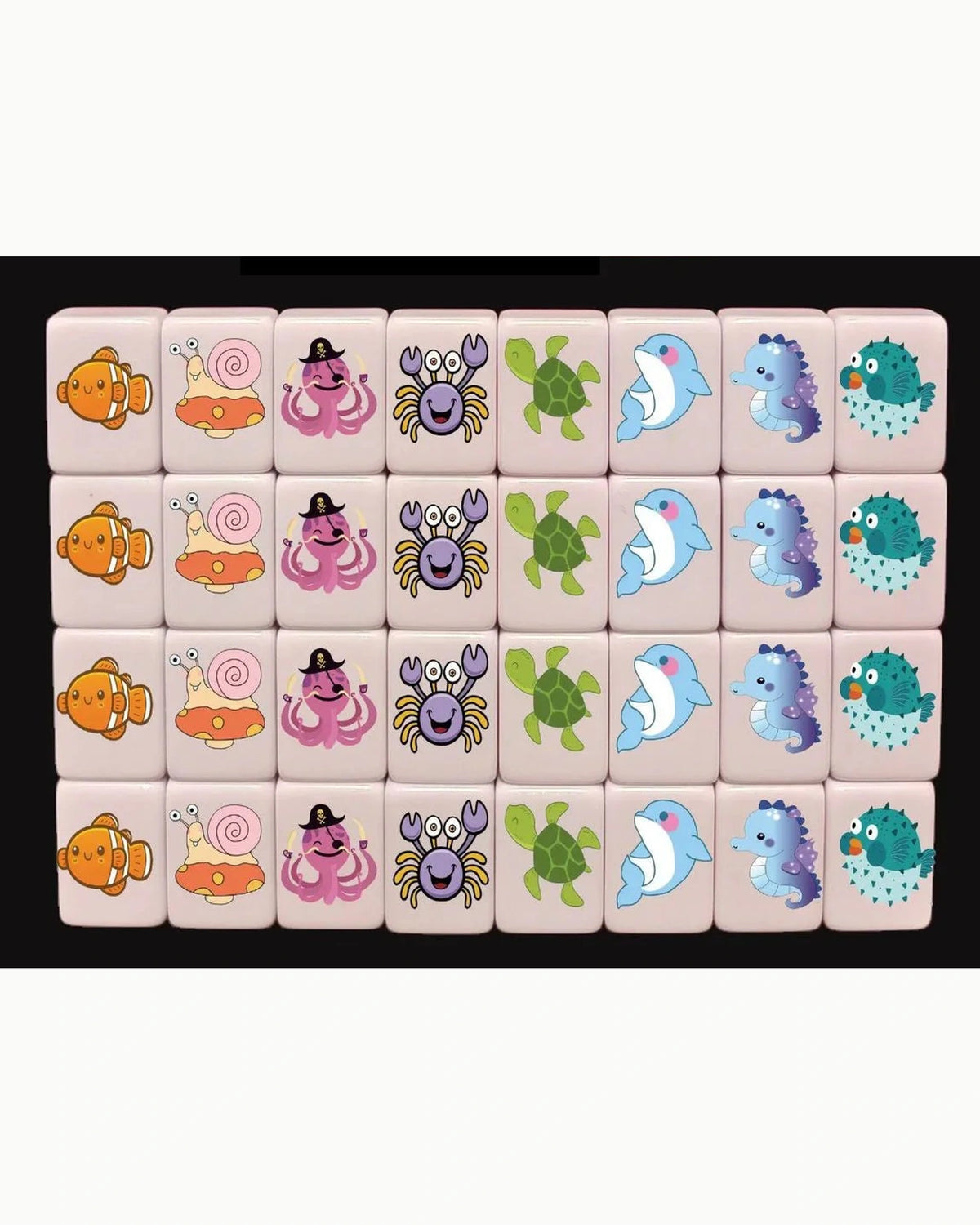Seaside Escape Tile Game - Samphire — Rack