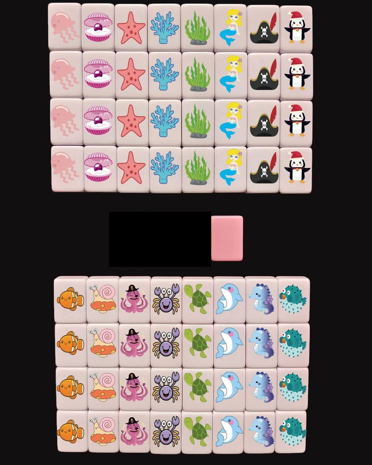 Seaside Escape Tile Game - Samphire — Loose tiles