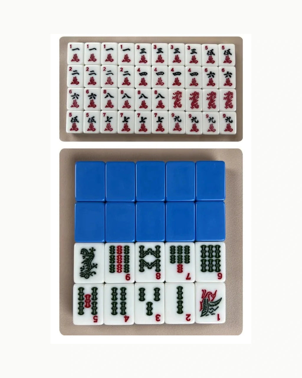 American Mahjong Tiles - Sage — Case