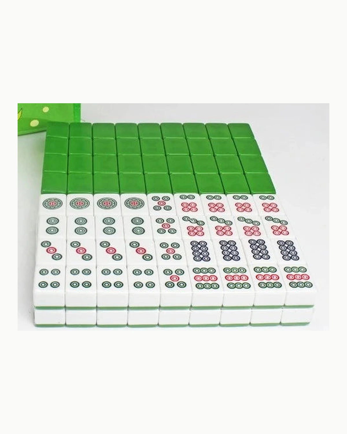 Green Mahjong Tiles - Malachite — Full