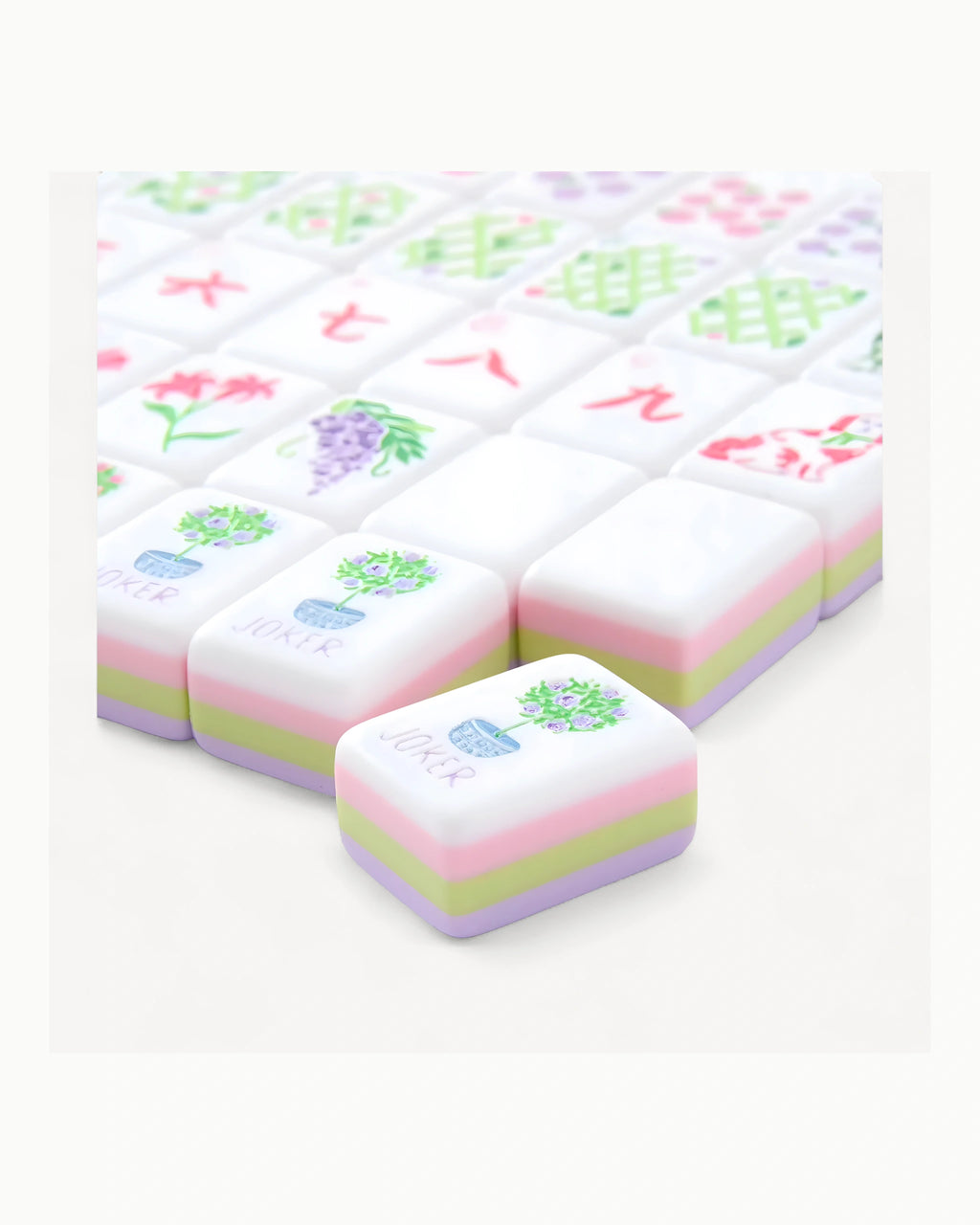 Light Purple Mahjong Set - Lilac — 3/4