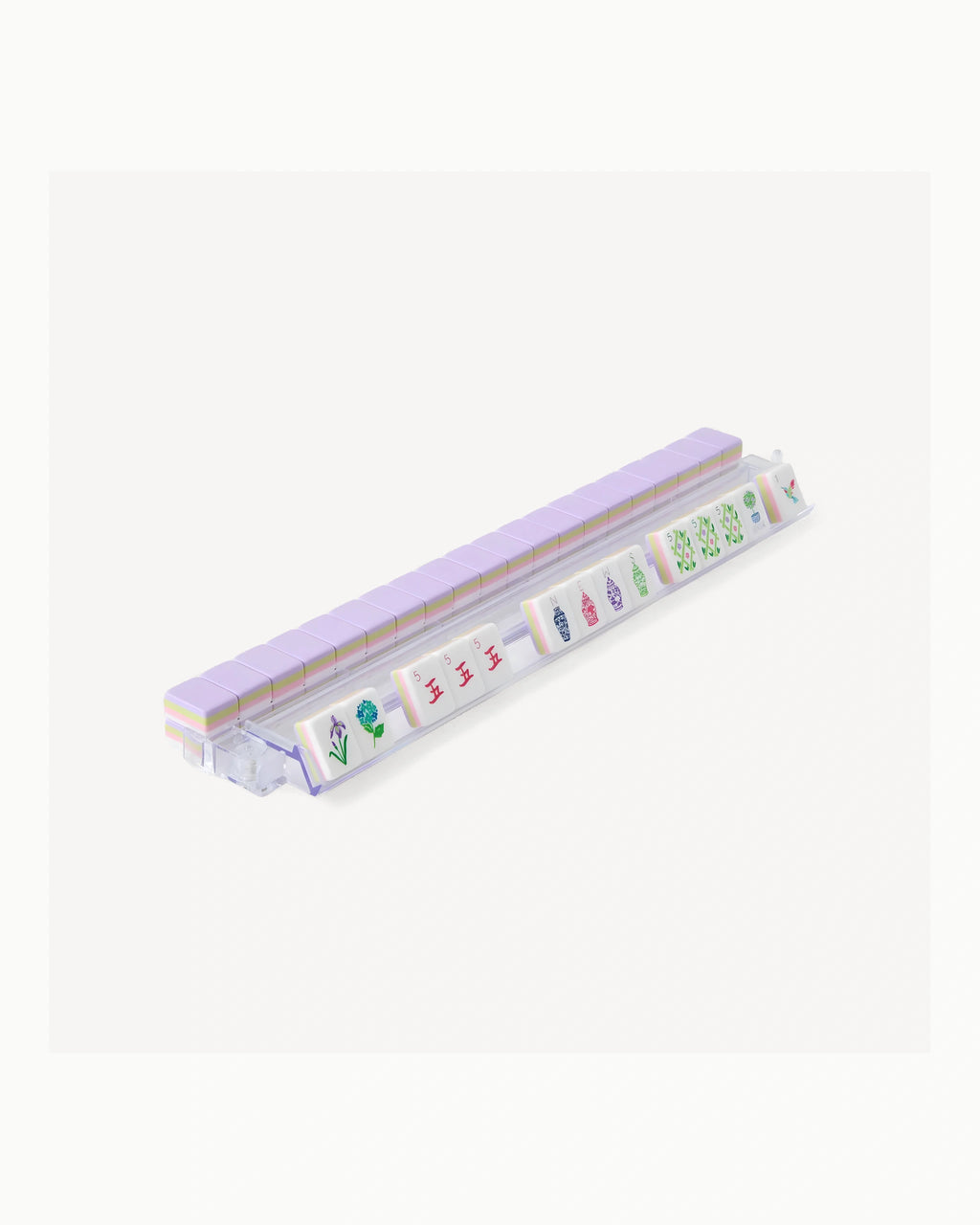 Light Purple Mahjong Set - Lilac — Rack
