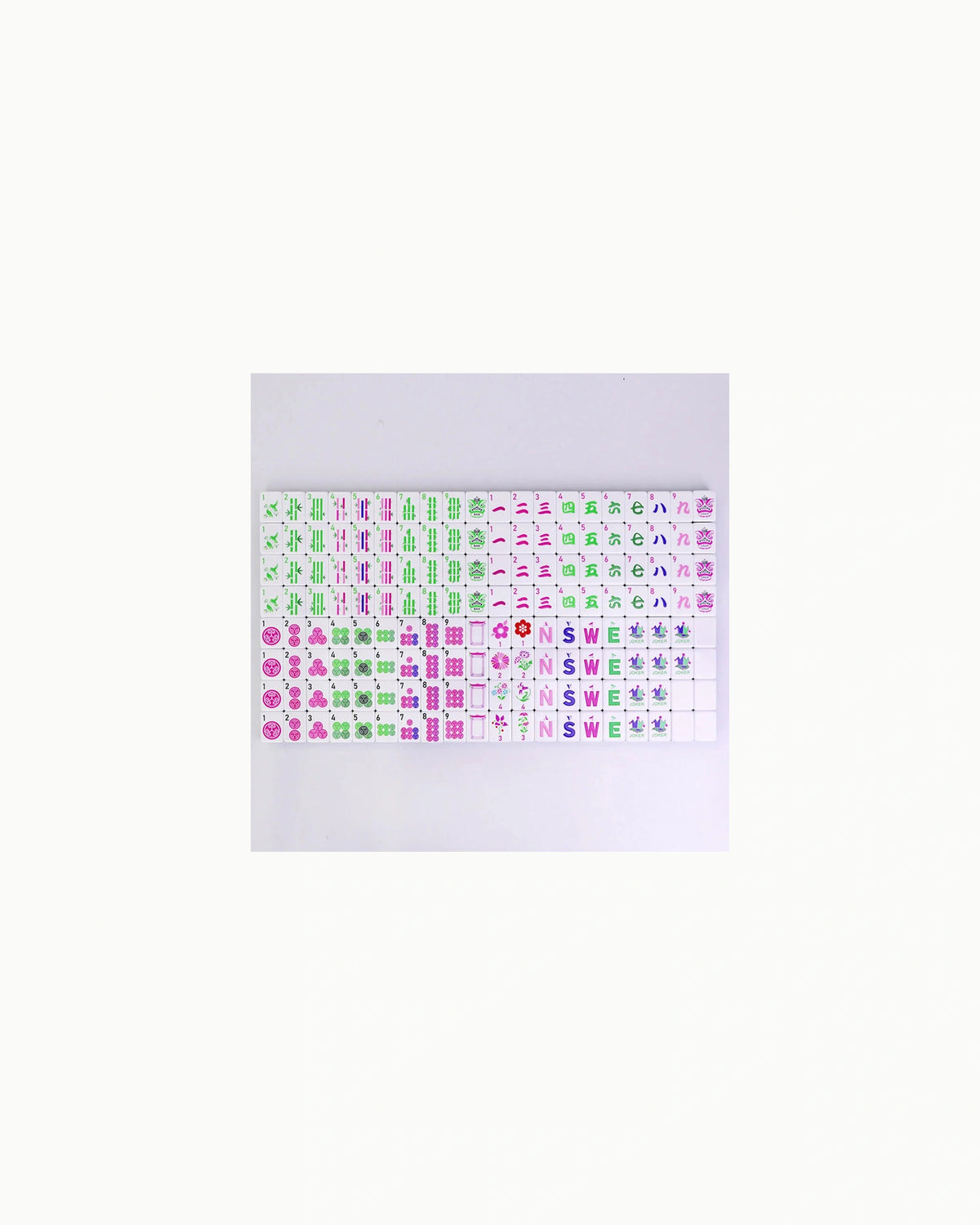 Acrylic Mahjong Set - Primrose — Full