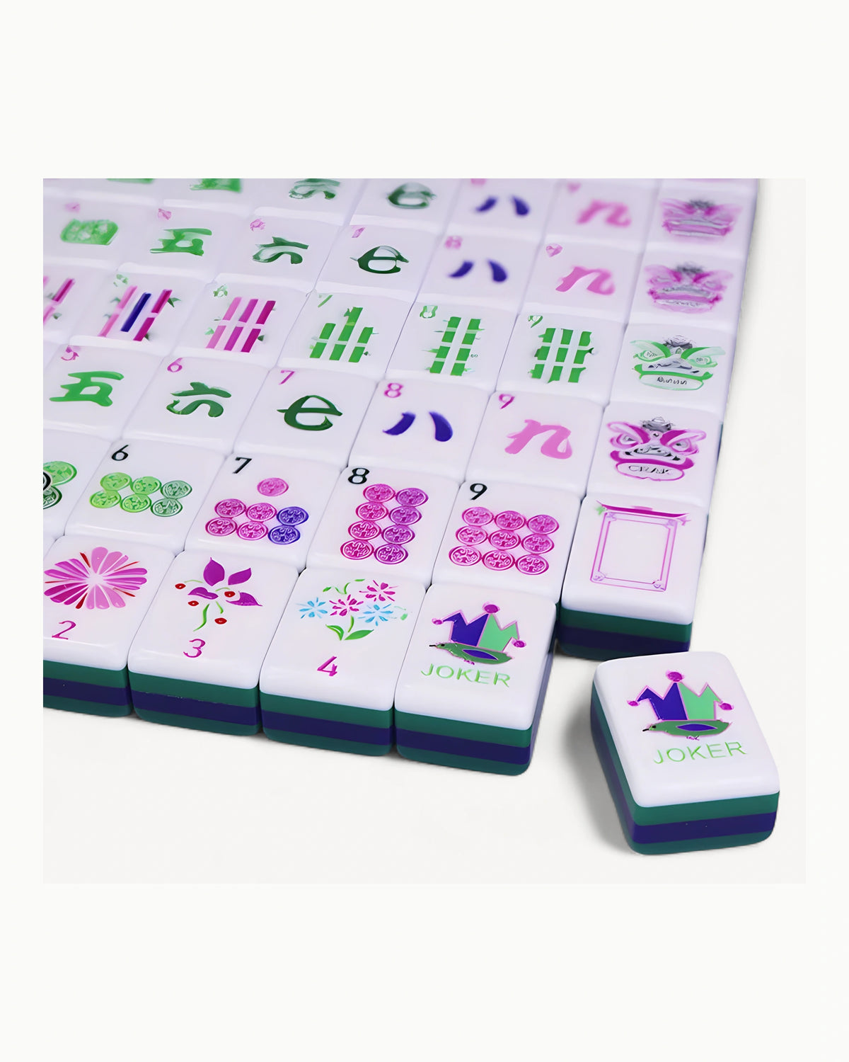 Acrylic Mahjong Set - Primrose — 3/4