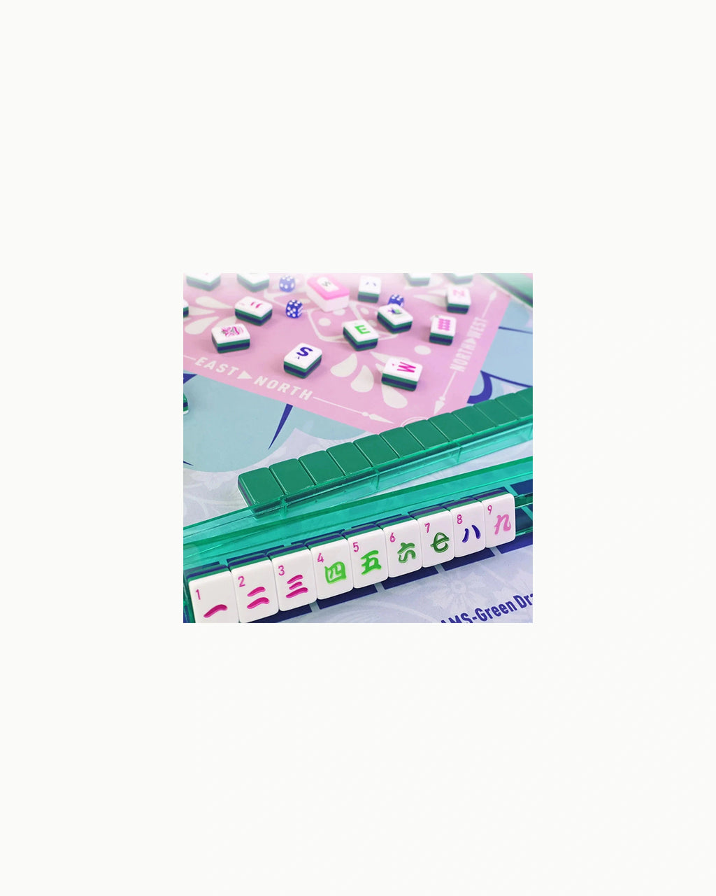 Acrylic Mahjong Set - Primrose — Rack