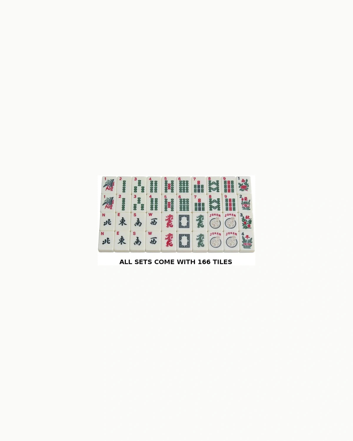 American Mahjong Set with Case - Jasmine — Compact