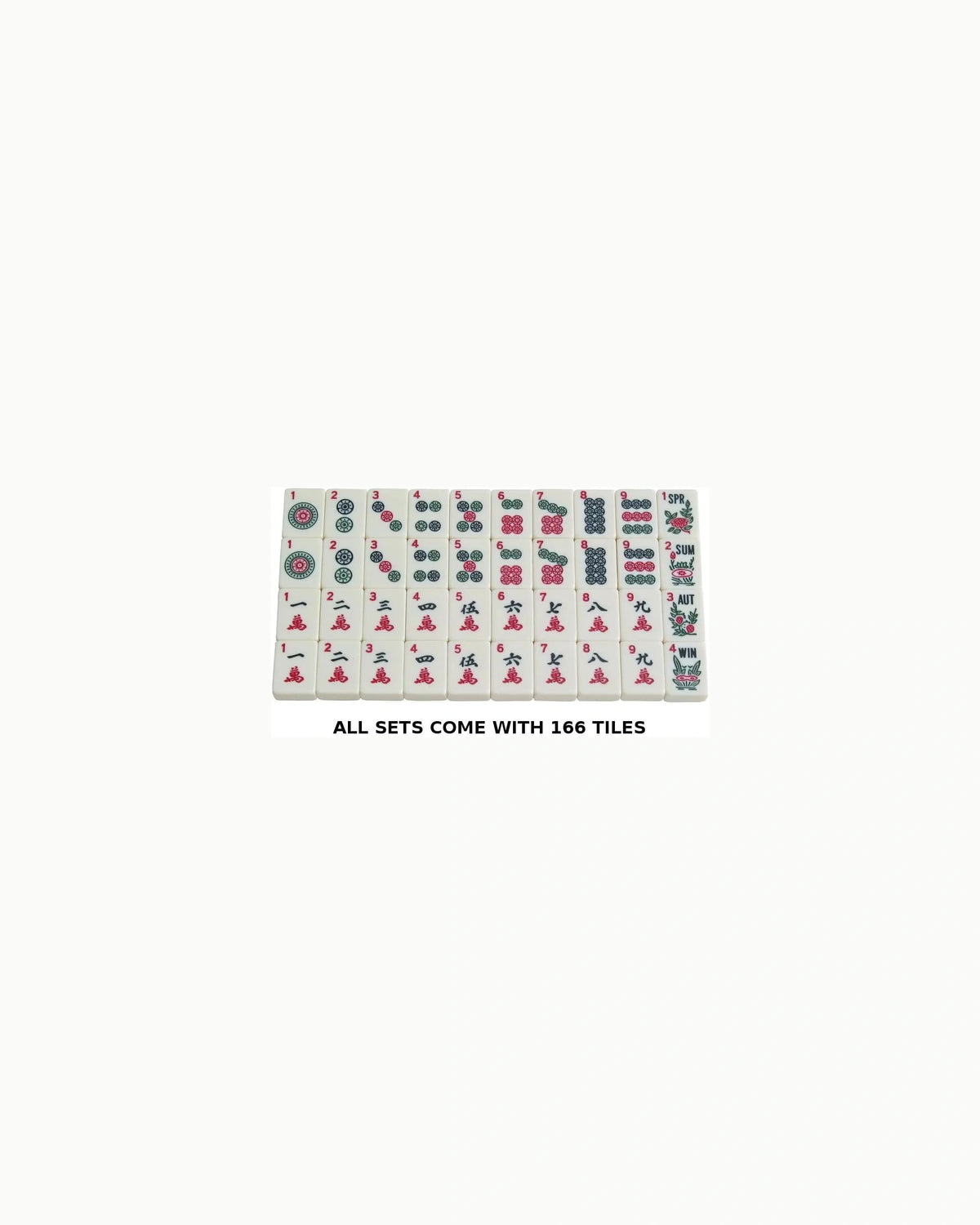 American Mahjong Set with Case - Jasmine — Full
