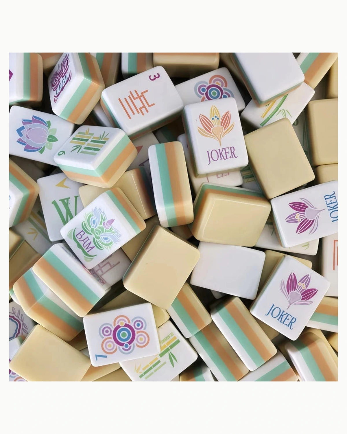 The Complete American Mahjong Set - Rosemary — Loose tiles