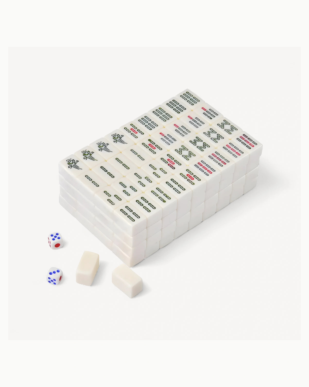 Mahjong Set with Box - Clove — Compact