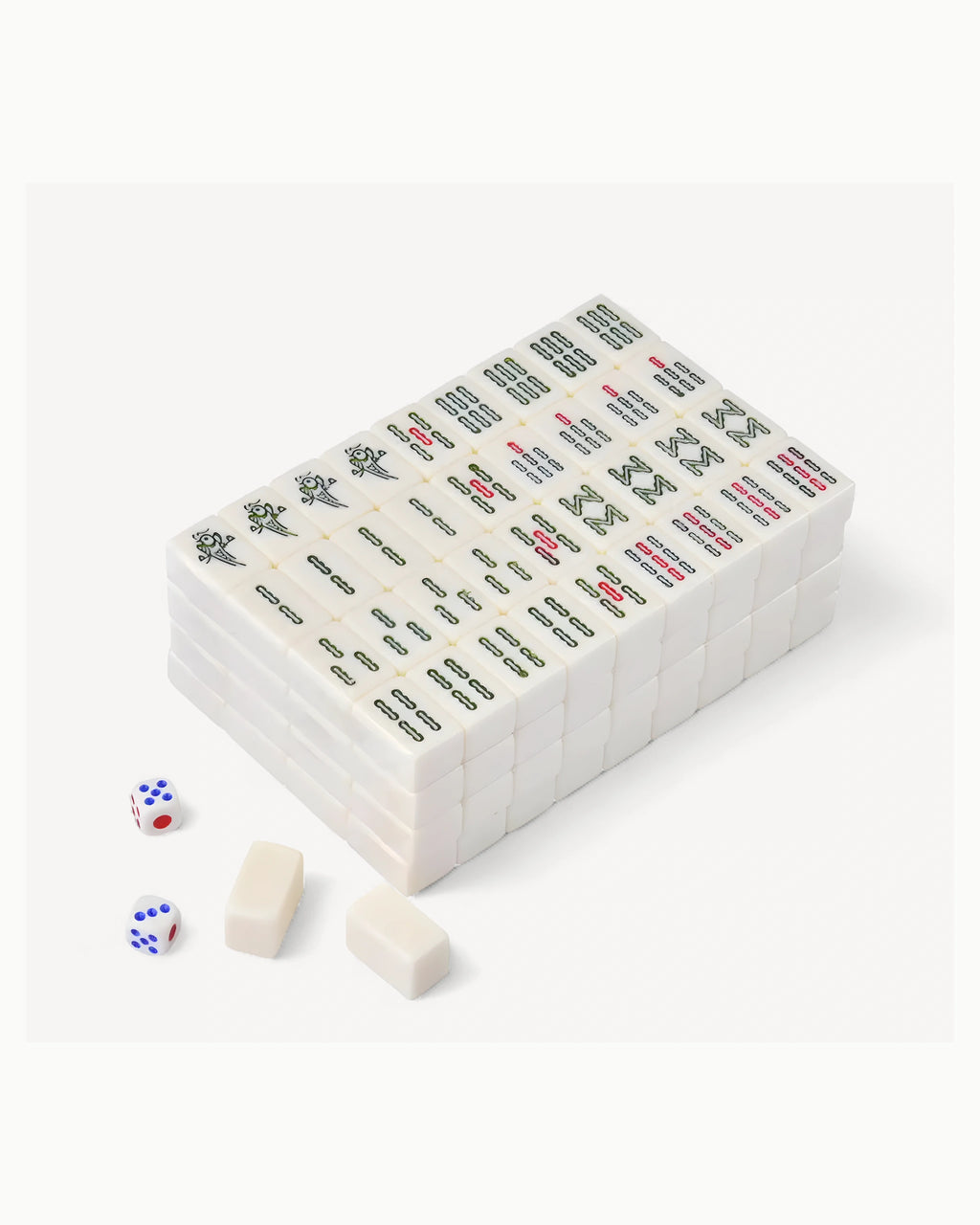 Mahjong Set with Box - Clove — Full