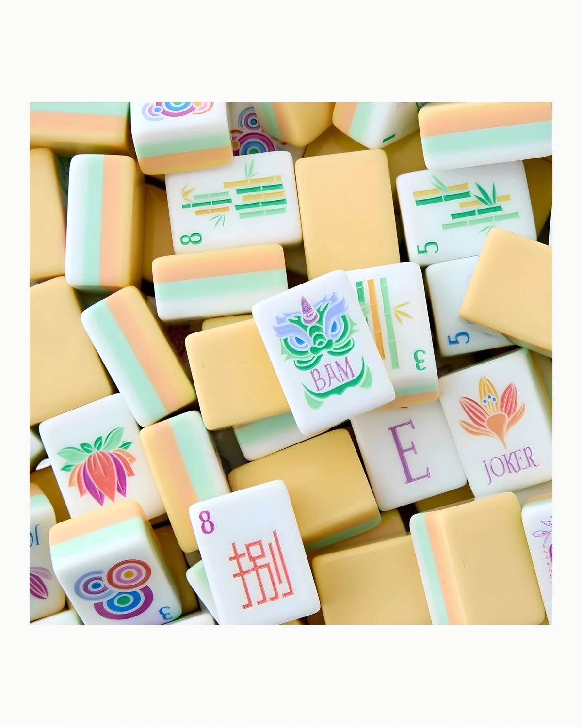 Modern Mahjong Set - Dahlia — Case