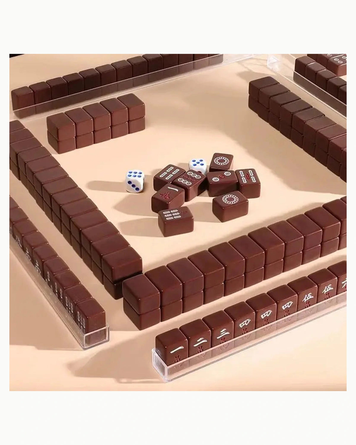 Outdoor Mahjong Set - Sienna — Loose tiles