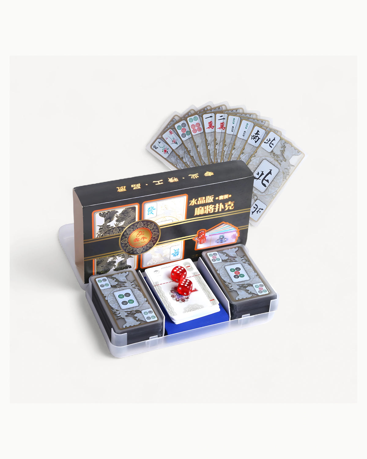 Waterproof Mahjong Set - Palm — Compact