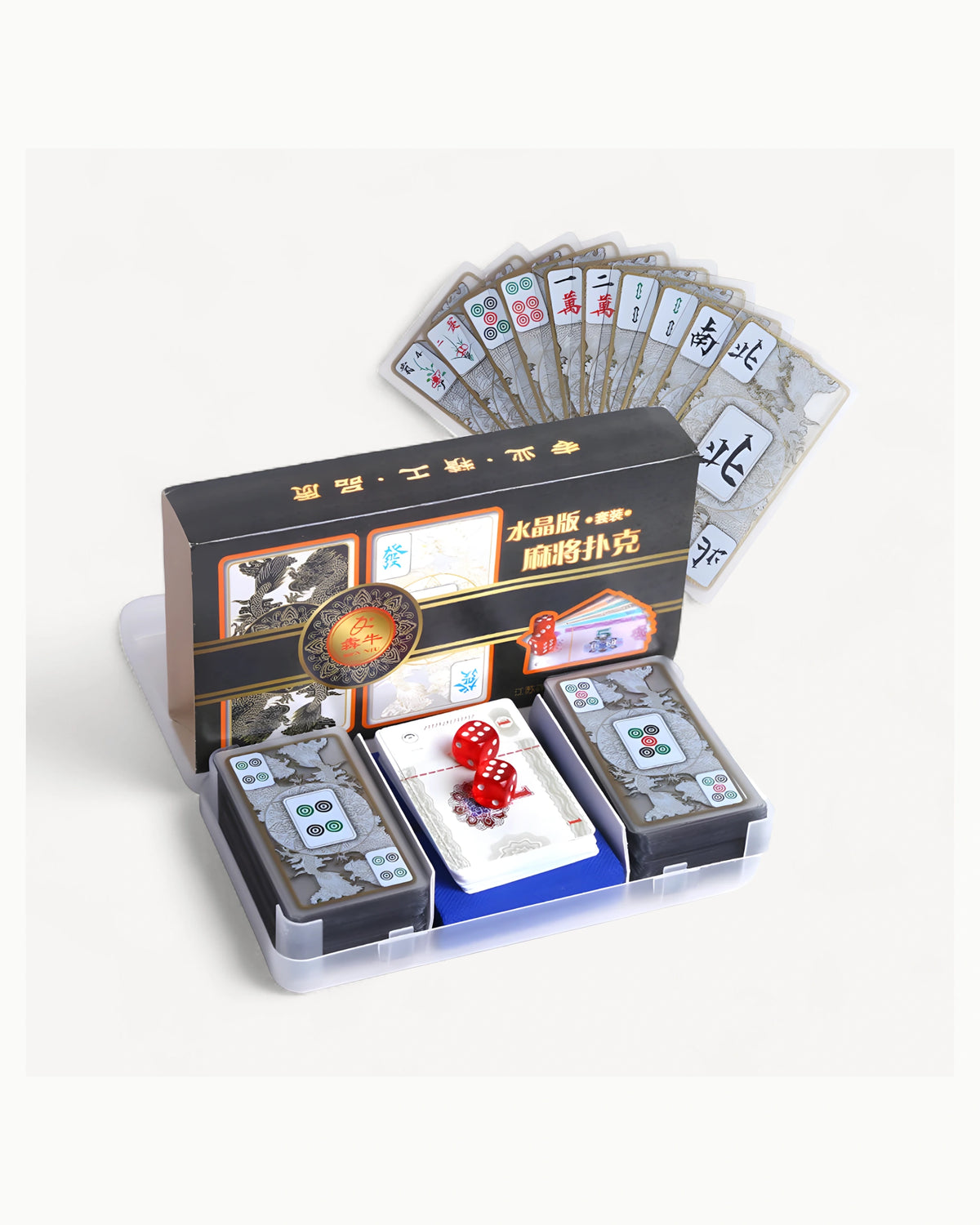 Waterproof Mahjong Set - Palm — Full